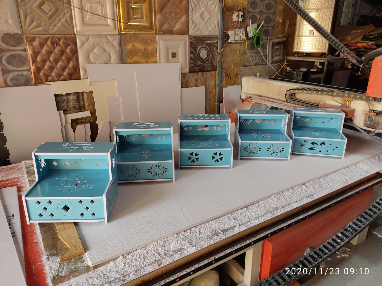 Kệ để chân làm Nail tự tháo lắp đa năng (3 màu)