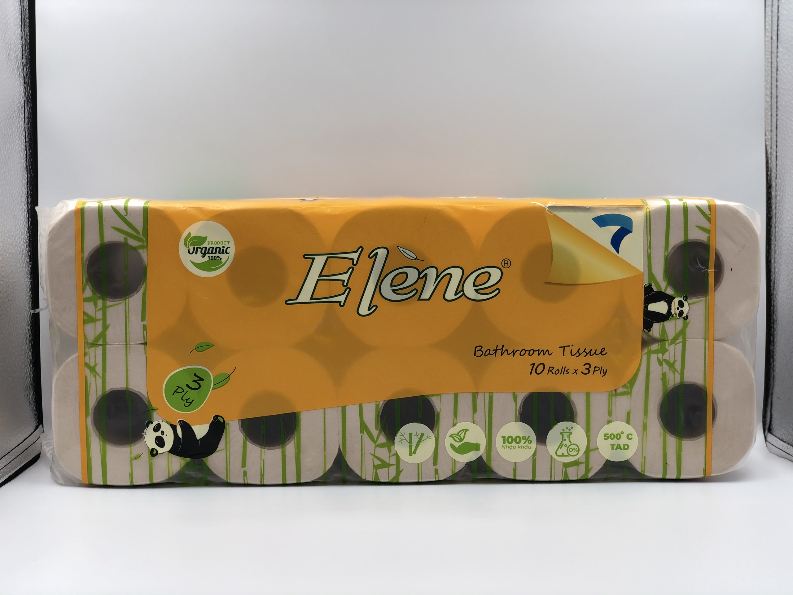 Túi giấy vệ sinh Elene tre 10 cuộn 2 lớp