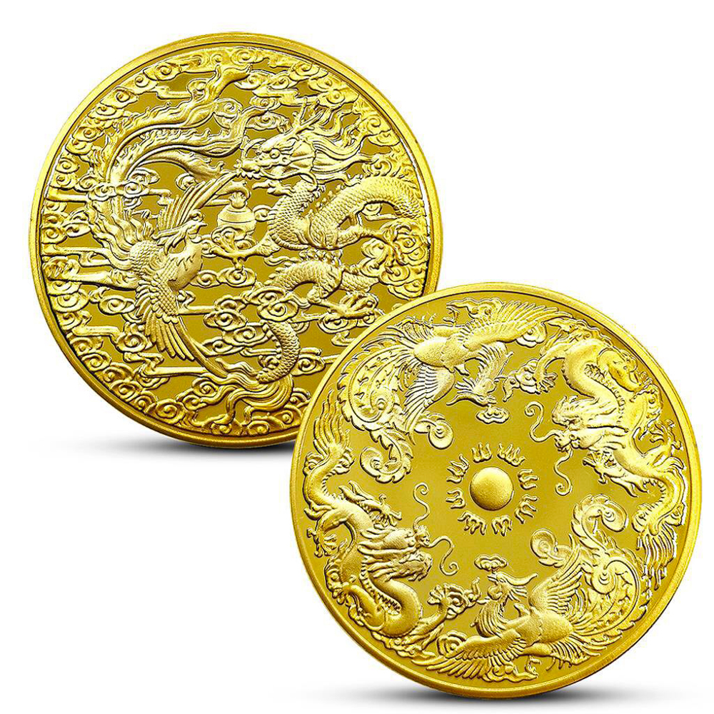 Xu Long Phụng Sum Vầy Mạ Vàng Hồng Kông