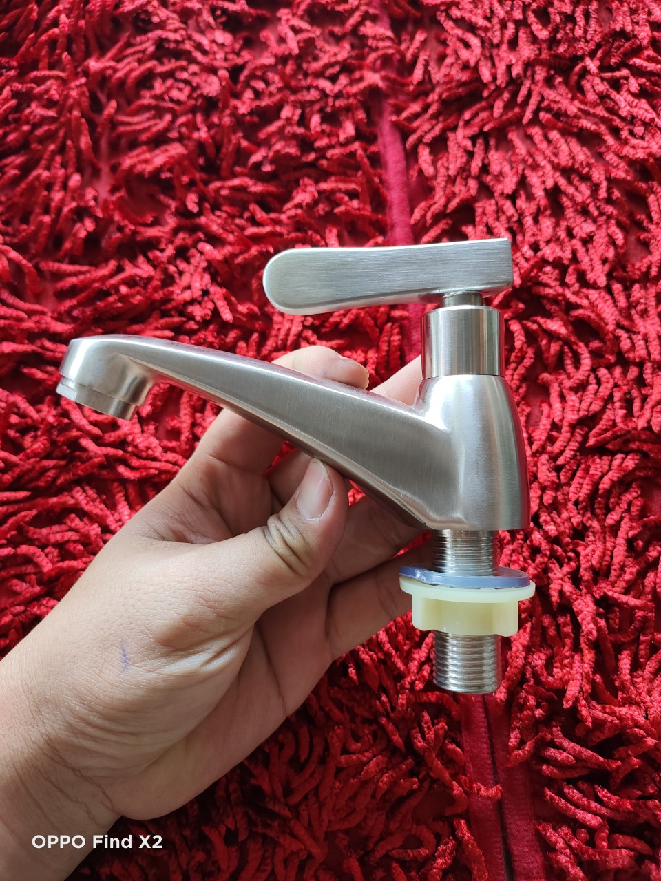 Vòi tay gạt Lavabo Inox 304 cực dày