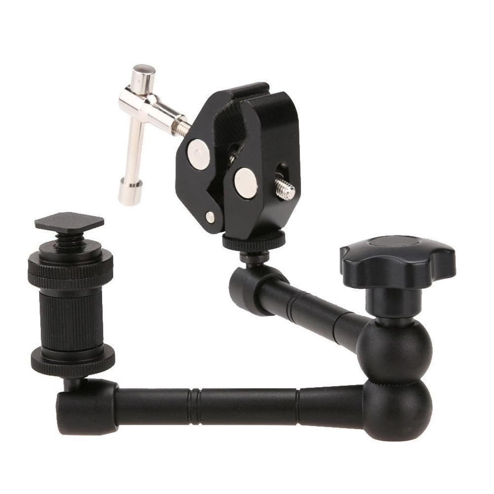 Kẹp cỡ lớn + Khớp nối xoay đa chiều Magic Arm 11″