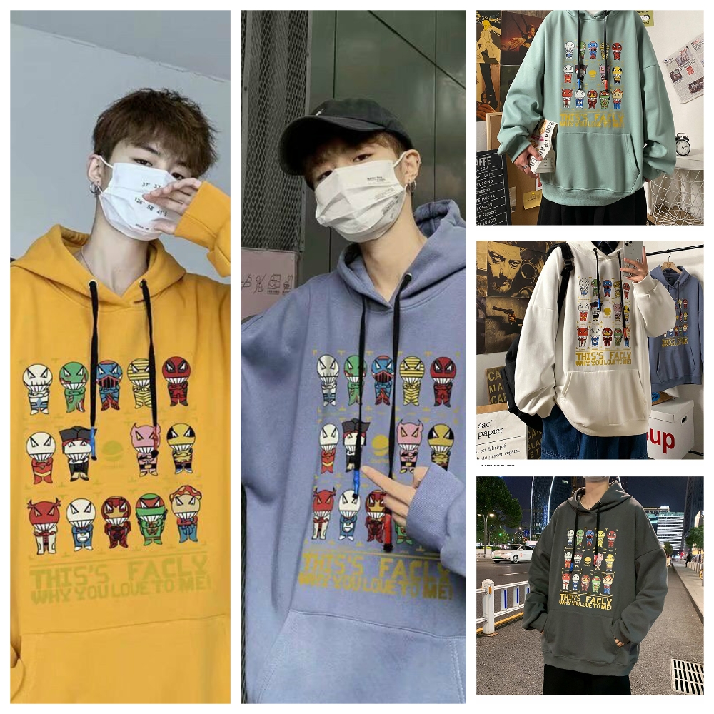 Áo hoodies nỉ ngoại form rộng why you love to me ph053