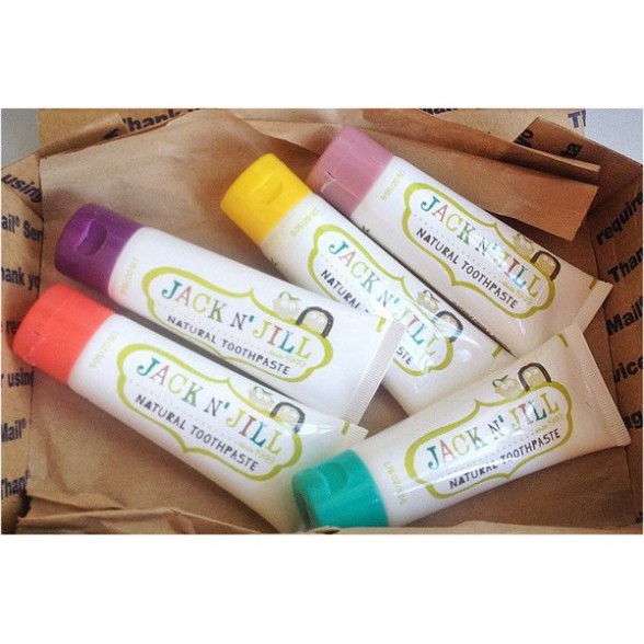 Kem đánh răng hữu cơ Jack n Jill Organic Úc cho bé