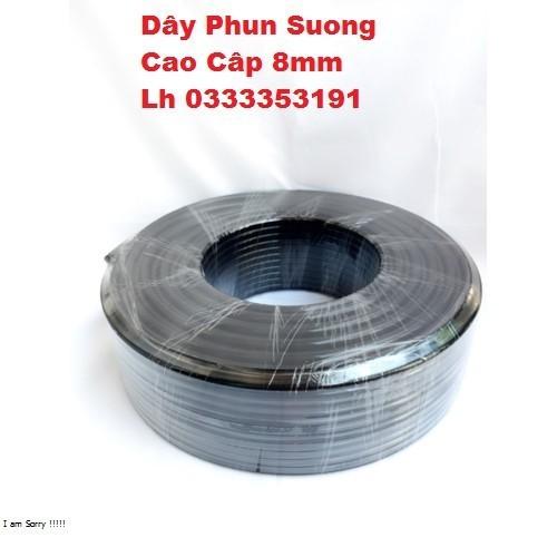Dây phun sương 100m cao cấp pe 8mm