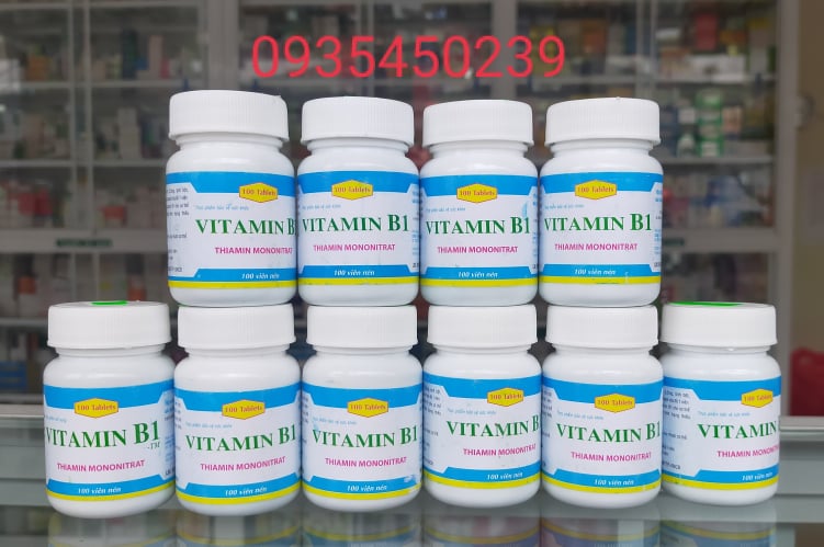 COMBO 10 LỌ VITAMIN B1 LỌ 100 VIÊN