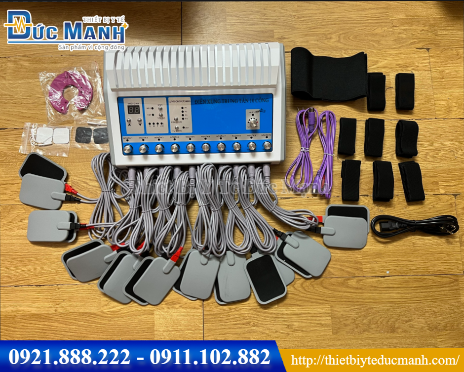 Máy điện trung tần 10 công - Máy điện trung tần kèm chỉnh nhiệt