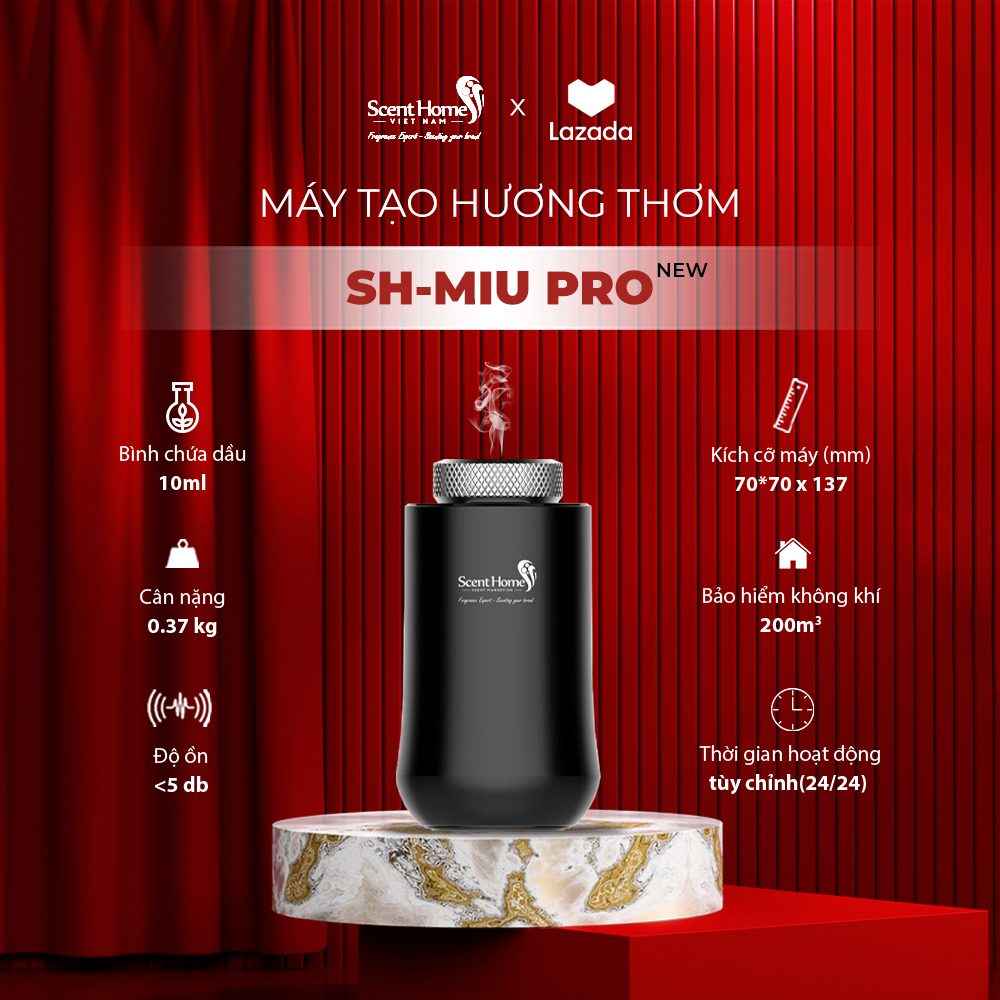 Máy khuếch tán tinh dầu cho xe hơi Scent Homes