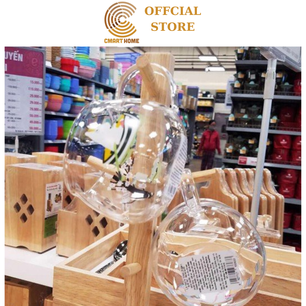 Giá Treo Ly ( Cốc ) Gỗ Cao Su Bền Đẹp Sang Trọng - Cây Treo Ly Gỗ Đức Thành 22041