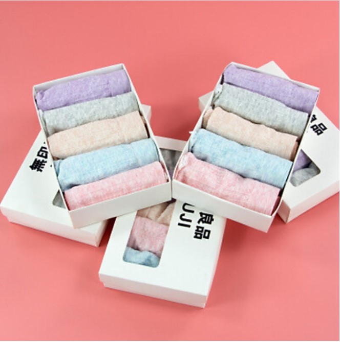 [HCM]Quần lót nữ Muji hàng xuất nhật hộp 5 quần
