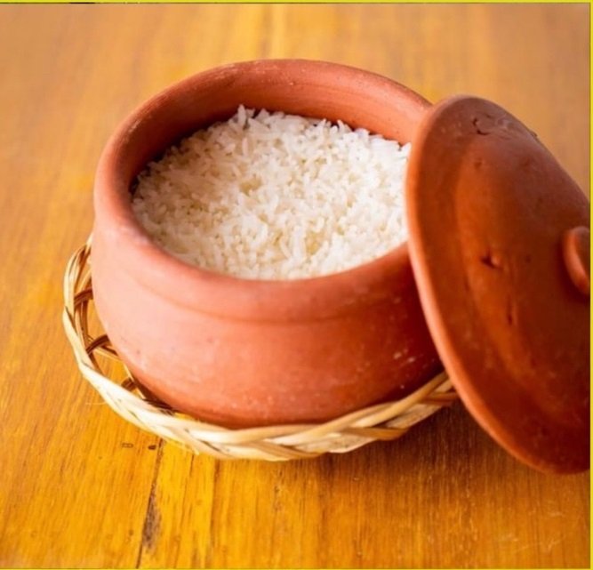 [HCM]Bộ niêu đất và rế 7*12 cm ( loại trung)