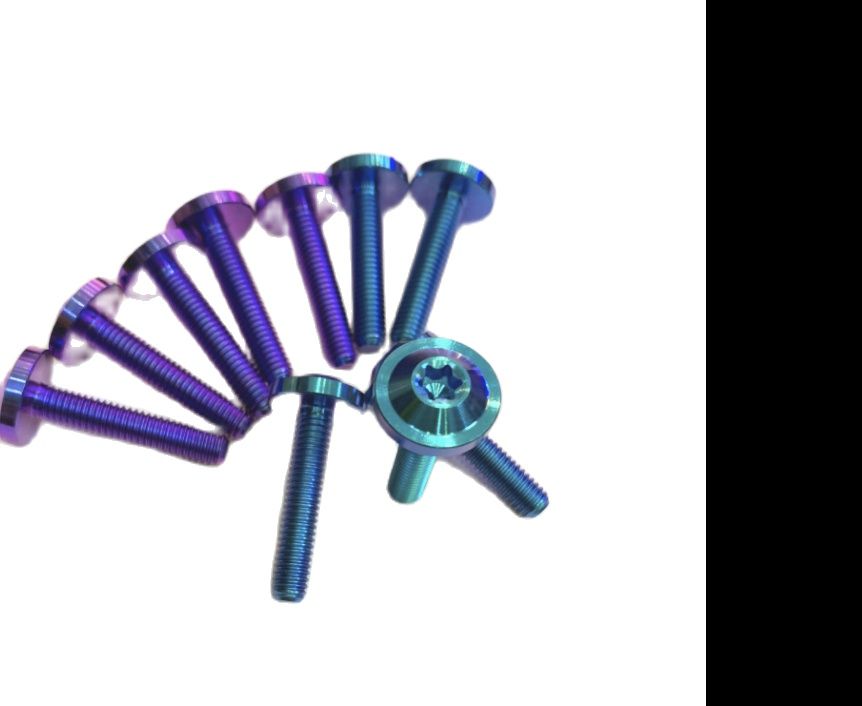 1 con Ốc Titan Gr5 6li30 dù to bắt baga Wave  Dream  Sonic  Satria  Raider