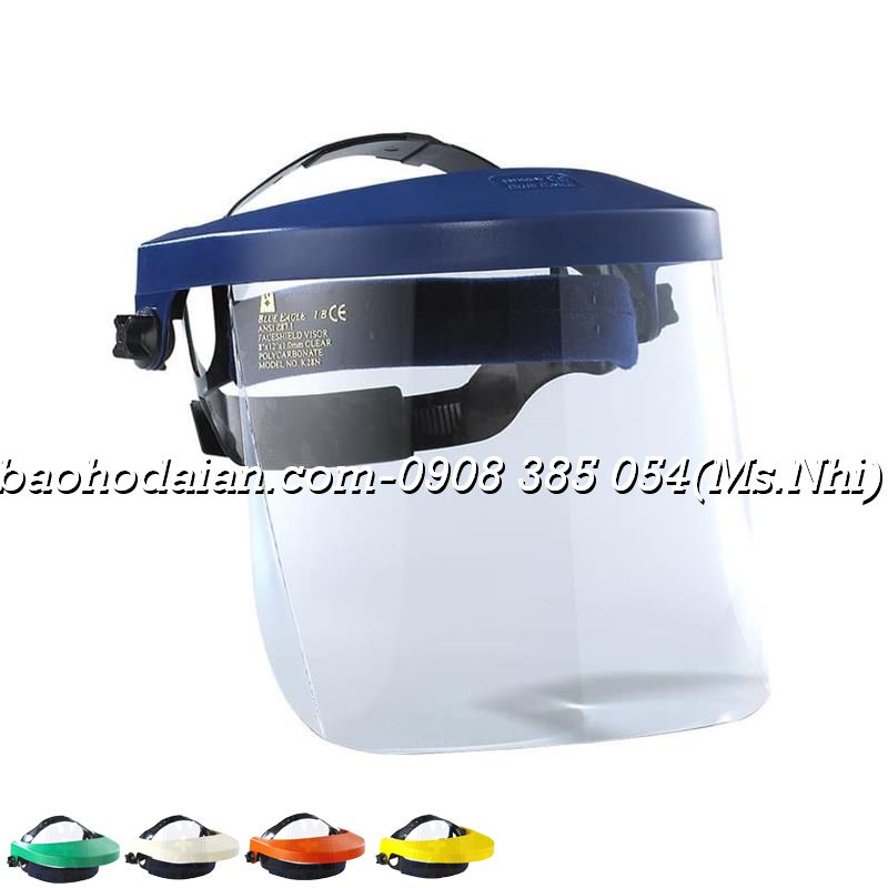 Bộ mặt nạ hàn mài cắt blue eagle k4+ kính k25n- hình thật