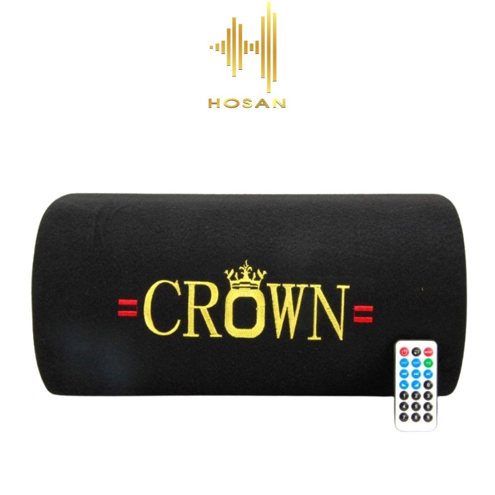 Loa Crown 6 tròn Bluetooth - Loa Bluetooth nghe nhạc hay nhất hiện nay công suất 120W