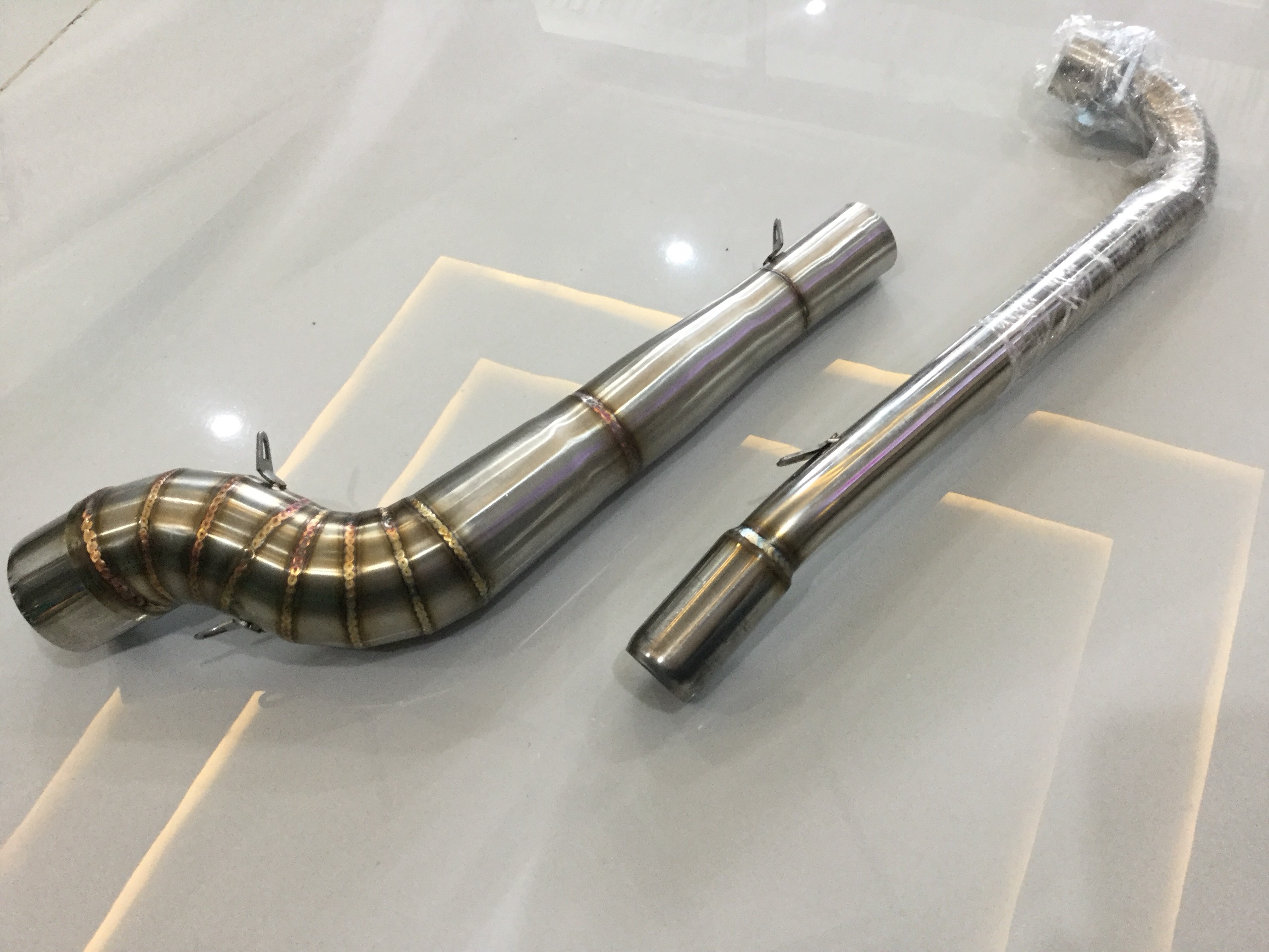 Cổ Pô Cong 304 2 Khúc Xịn  Lắp Cho Xe Wave Black..Wave 110 ,,Wave S .RSX ...Wave 2019 2020 Top bán hàng Qui tín trên lazada