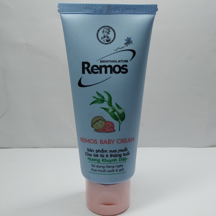 Kem xua muỗi remos cho trẻ hương khuynh điệp - tuýp 70g