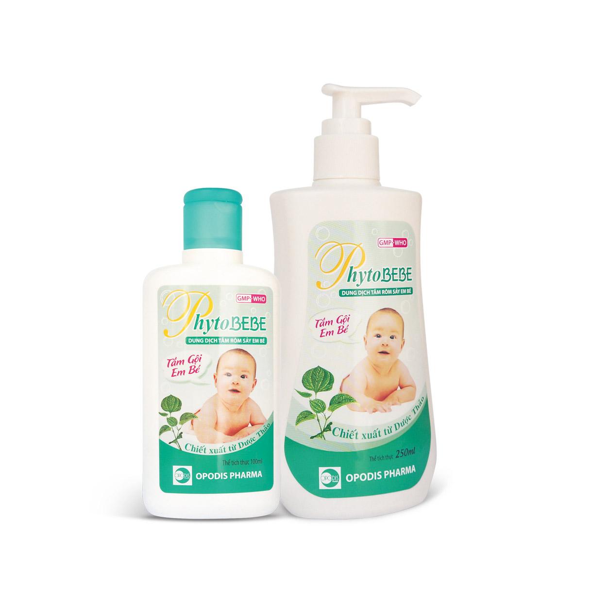 DUNG DỊCH TẮM GỘI CHO BÉ PHYTOBEE