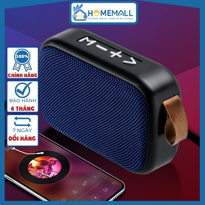 Loa bluetooth mini cầm tay nhỏ gọn cắm được USB, thẻ nhớ, đài FM LOA14