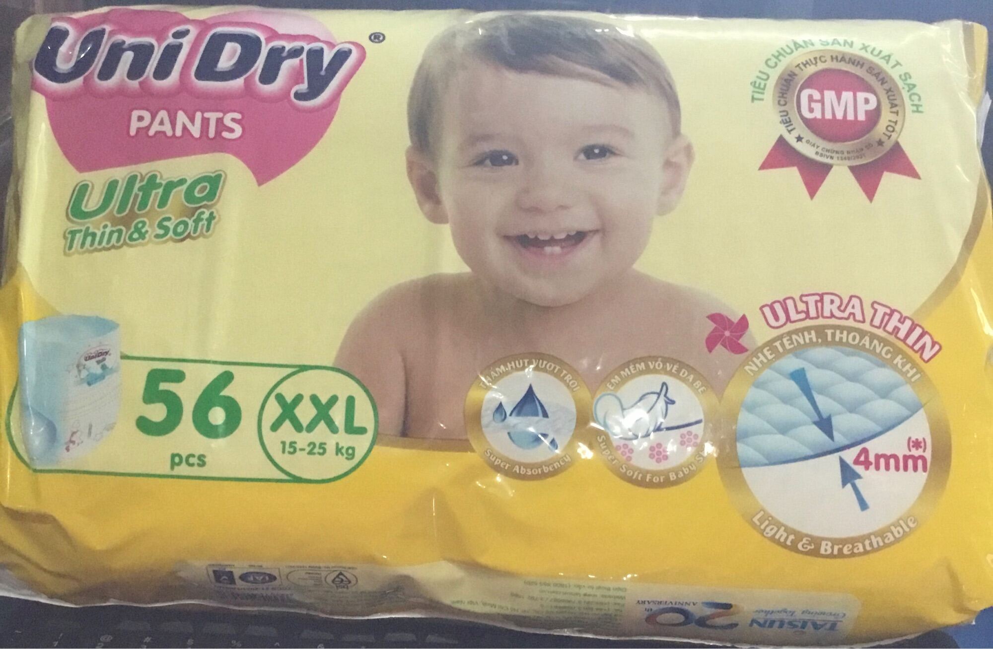 [Tp HCM] Sỉ- Tã quần Unidry XXL56 Siêu Mỏng Ultra Thin - Mẫu mới nhất - Date luôn mới
