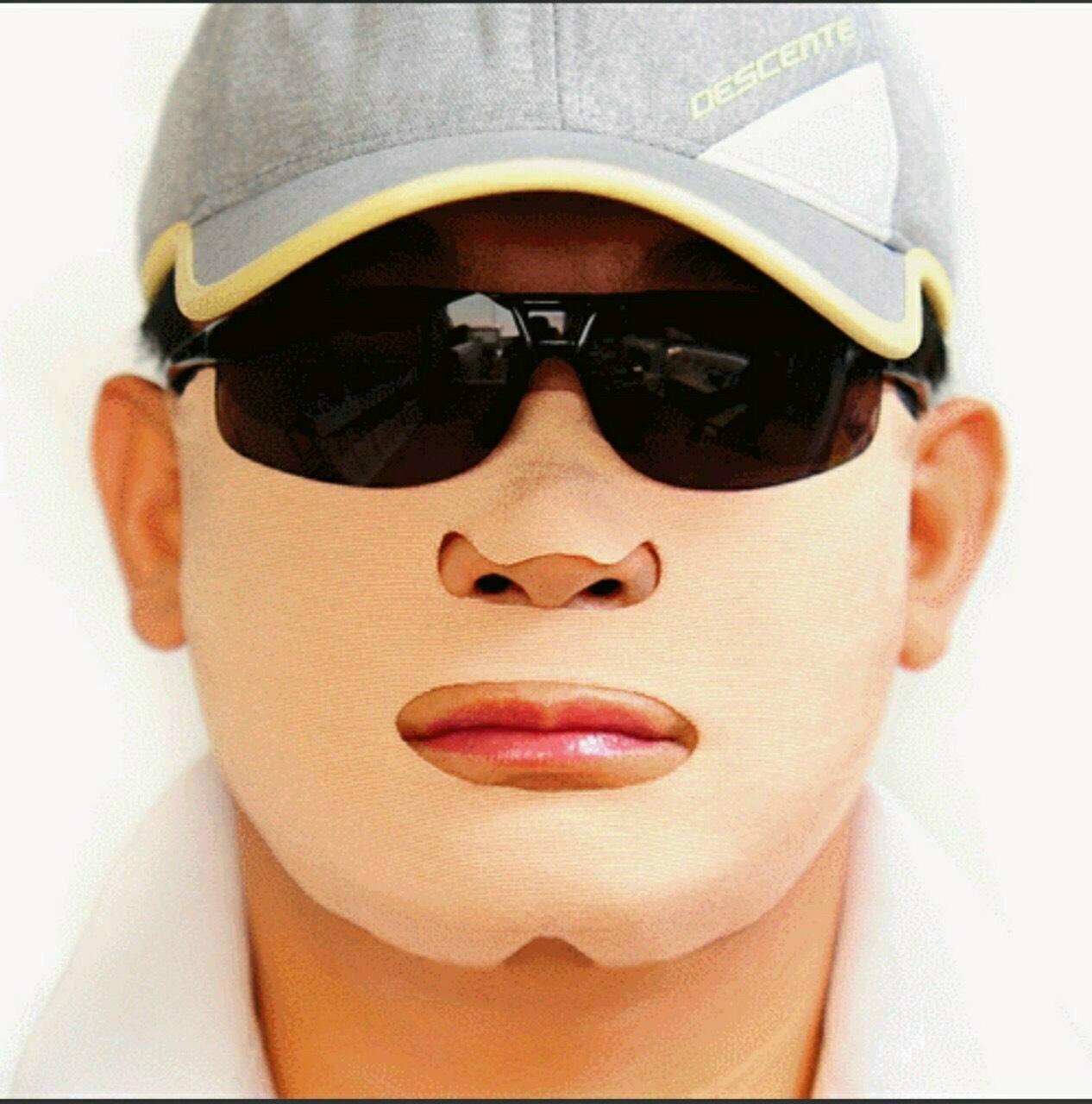Mặt nạ golf trống nắng hàn quốc