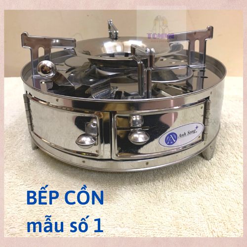 Bếp cồn inox hàng dày loại 1 an toàn tiện lợi bếp cồn nồi lẩu - dụng cụ pha chế