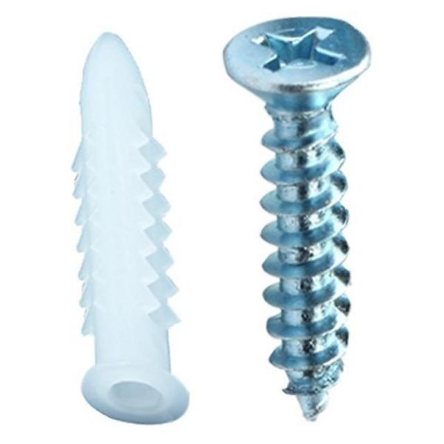 [HCM]COMBO 10 BỘ TẮC KÊ NHỰA + VÍT  2F/3F/4F