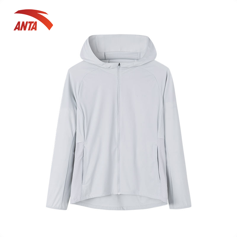 Áo khoác gió thể thao nữ running a-uv protect anta 862235602