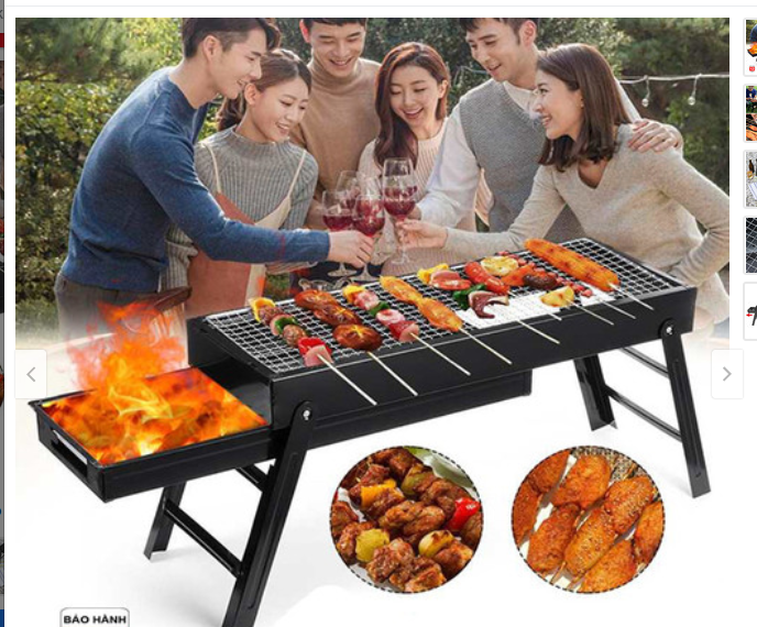 Bếp nướng than hoa - - Bếp nướng than hoa -