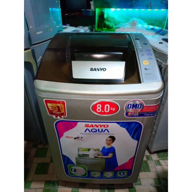 Máy giặt sany.o 8kg nguyên zin 100% ,giặt sấy êm ru