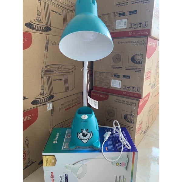 Đèn học để bàn RẠNG ĐÔNG chống cận MẪU MỚI kèm bóng LED 5W tiết kiệm điện năng, bảo vệ thị lực(ánh sáng vàng)