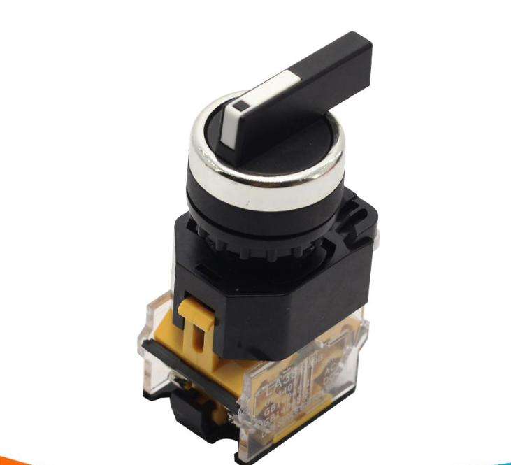 Công Tắc Xoay 3 Vị Trí LA38 440V-10A Tự Hồi ( Xoay Nhả)