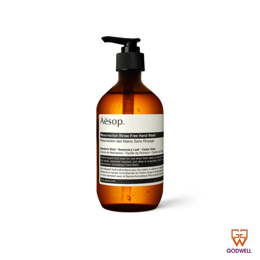 Gel rửa tay dịu nhẹ AESOP Resurrection Rinse-Free Hand Wash 500ml