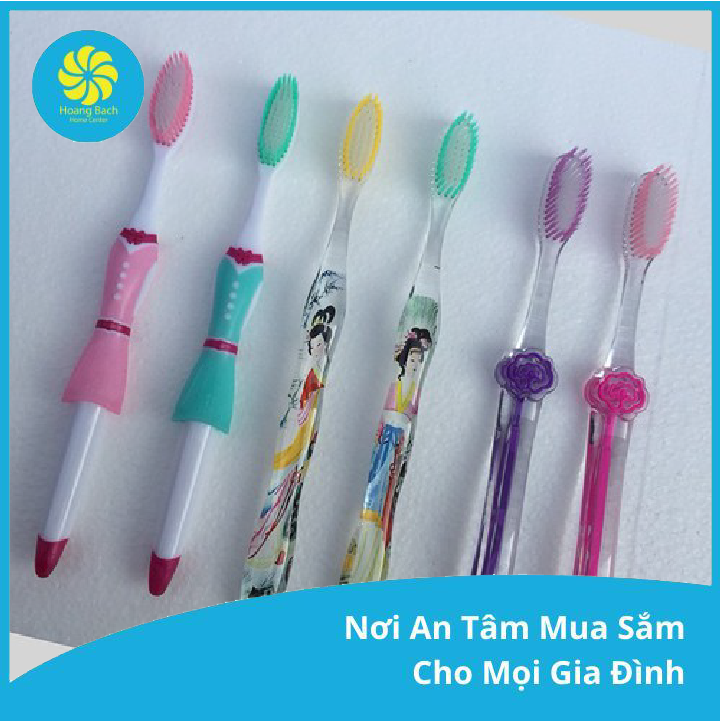 Bộ 10 Bàn Chải Đánh Răng NaoNA Hàng Việt Nam, Bàn chải đánh răng cho cả gia đình.