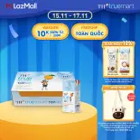 Thùng 48 hộp sữa chua uống tiệt trùng TH true YOGURT TOPKID hương cam tự nhiên 180 ml (180 ml x 48)