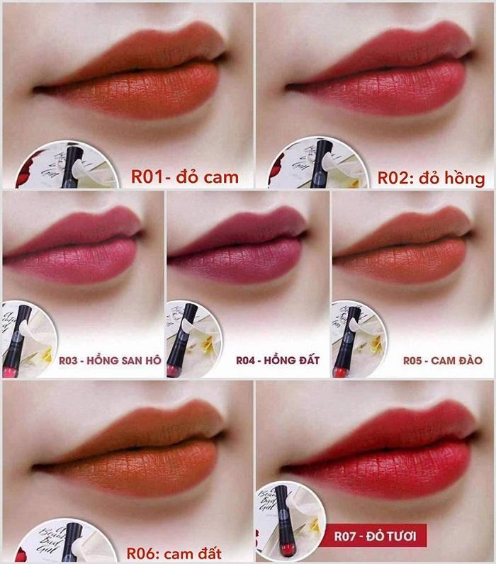 Son kem lì Rose cao cấp có hộp đẹp