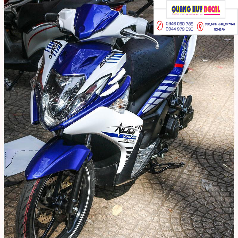 Cảm nhận đầu tiên về Yamaha Nouvo SX 2012