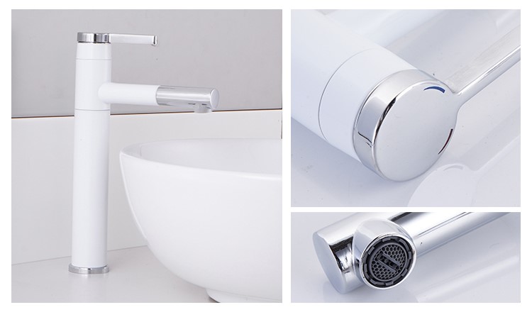 Vòi lavabo thân cao 30cm