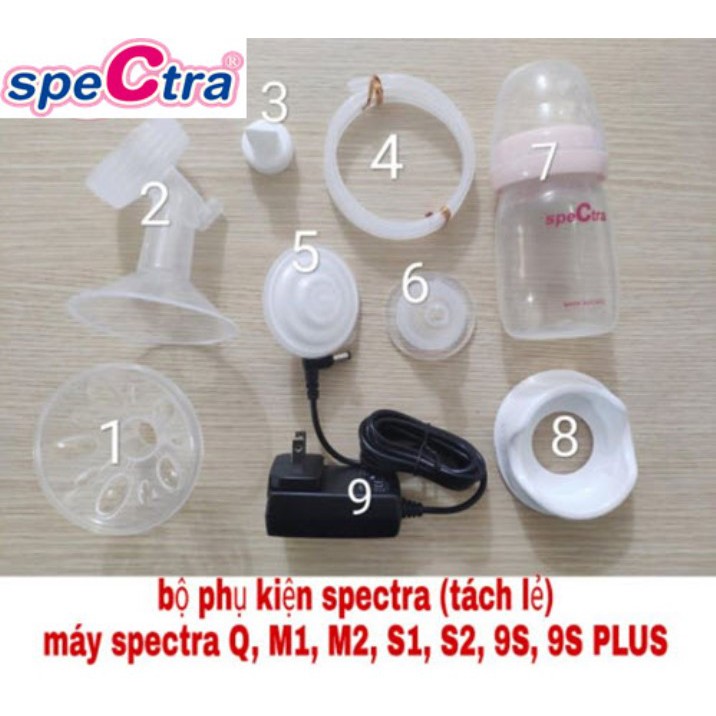 Phụ Kiện Thay Thế Máy Hút Sữa Spectra Q, M1, M2, 9S, 9Plus, 9+, S2, S2+, S1