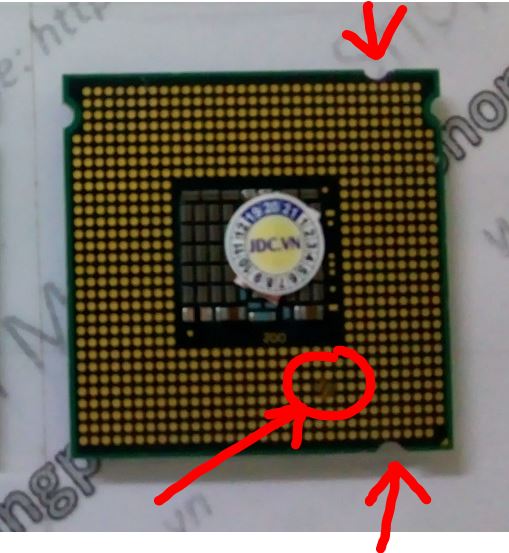 L5410 L5420 E5420 E5430 E5440 E5450 đã Mod chân và Cắt rãnh để chạy trên MAIN 945/G31/G41 Socket 775