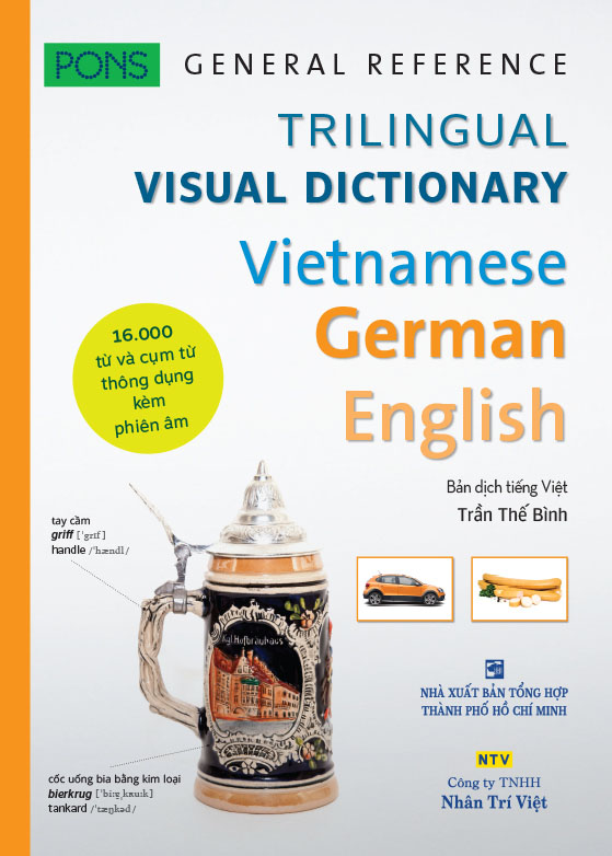 [HCM]Sách - Trilingual Visual Dictionary Vietnamese - German - English - PONS