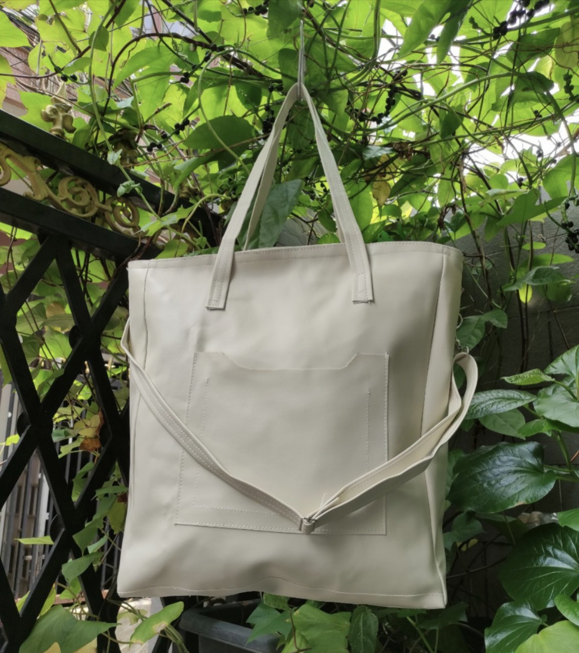 [HCM]TÚI TOTE DA ĐEO CHÉO NỮ THỜI TRANG HÀN QUỐC ĐI MƯA THOẢI MÁI