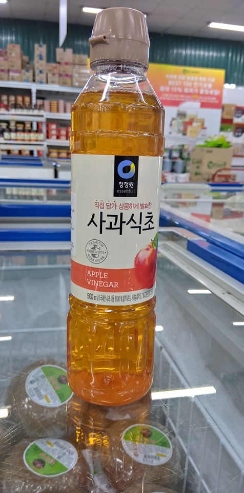 Dấm táo hàn quốc 500ml - 사과식초