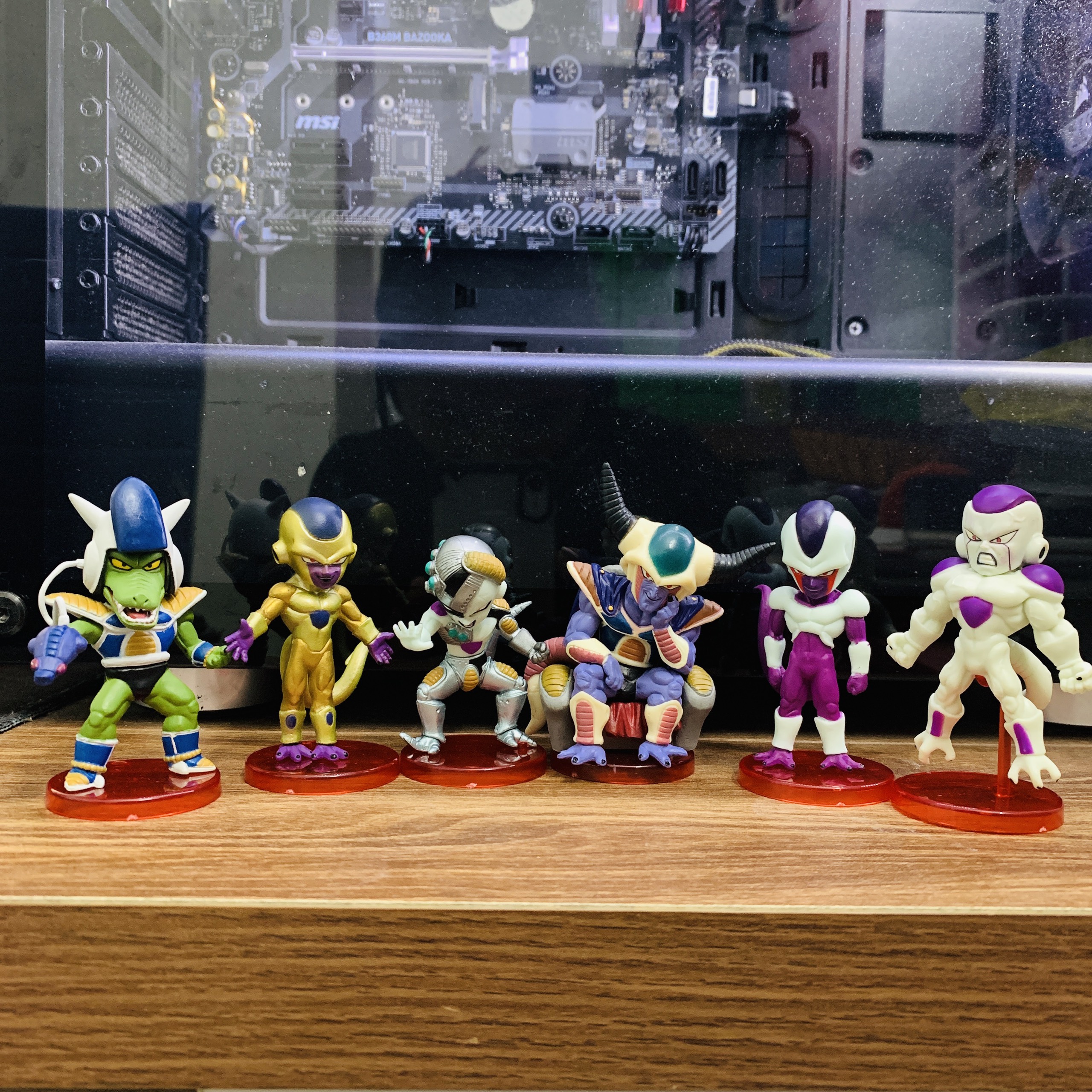 Set 6 Mô Hình Dragon Ball Nhân Vật Frieza Chibi Cực Ngầu