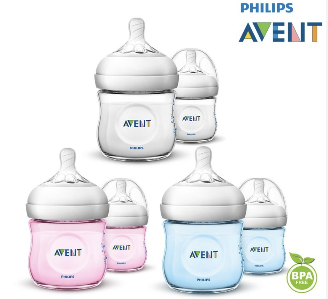 Bình sữa chống đầy hơi Avent Natural 125ml