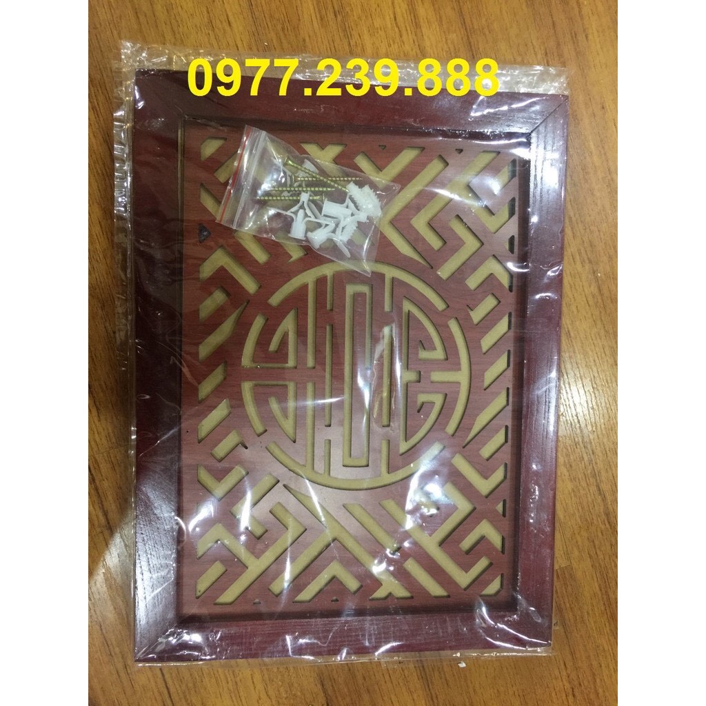 Chắn khói gỗ sồi nga màu cánh dán
