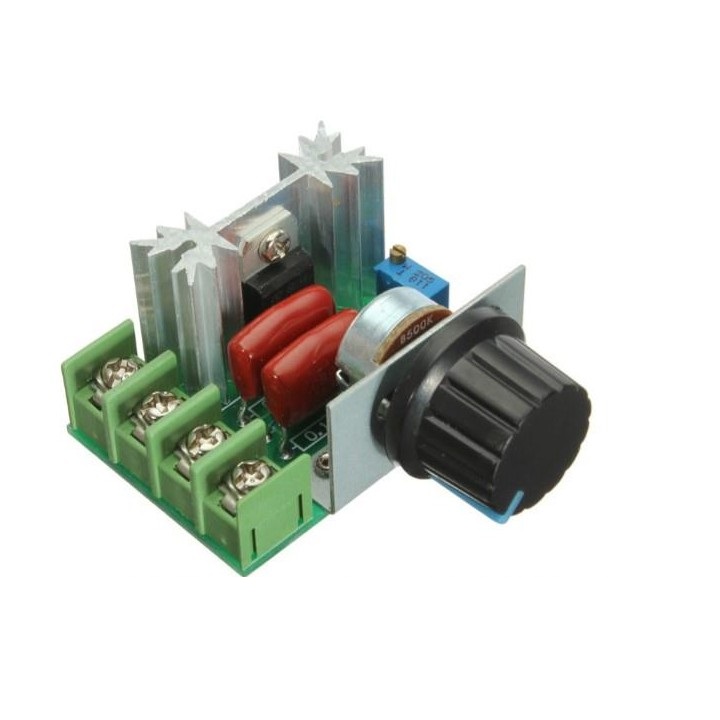 Mạch dimmer  2000W-220V điều khiển quạt sưởi,tốc độ động cơ, ánh sáng đèn