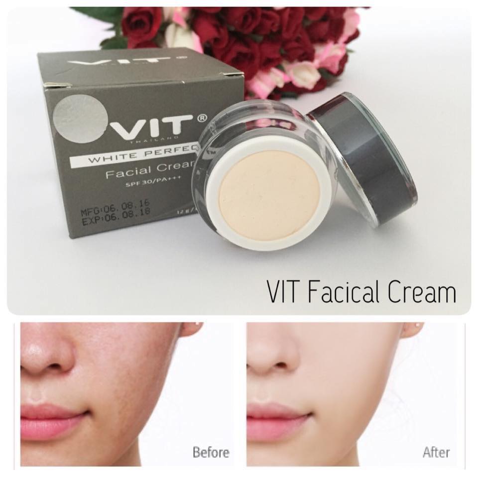 Kem dưỡng trắng da vit facial thái lan