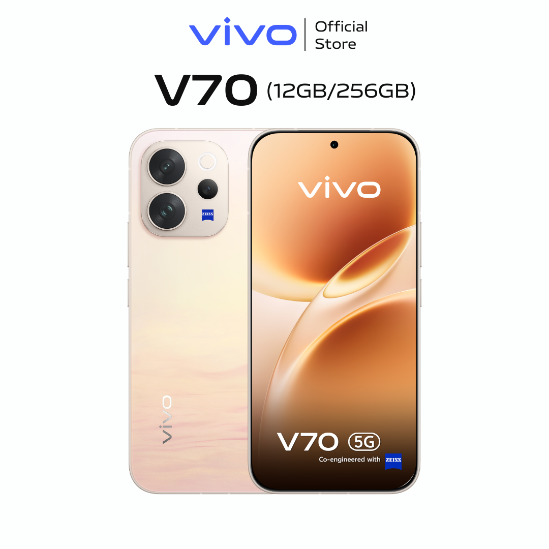 Điện thoại vivo V70 (12GB/256GB) - Đồng chế tác cùng ZEISS - Bảo hành 12 tháng