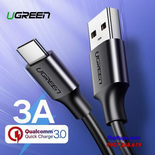 Cáp usb to usb-c data cable, dài 1m - ugreen 60116