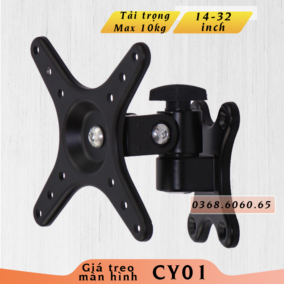 Cy01– #Giá treo màn hình #Giá treo màn hình máy tính #Xoay đa năng #Xoay trái phải #Màn hình 17-27inch