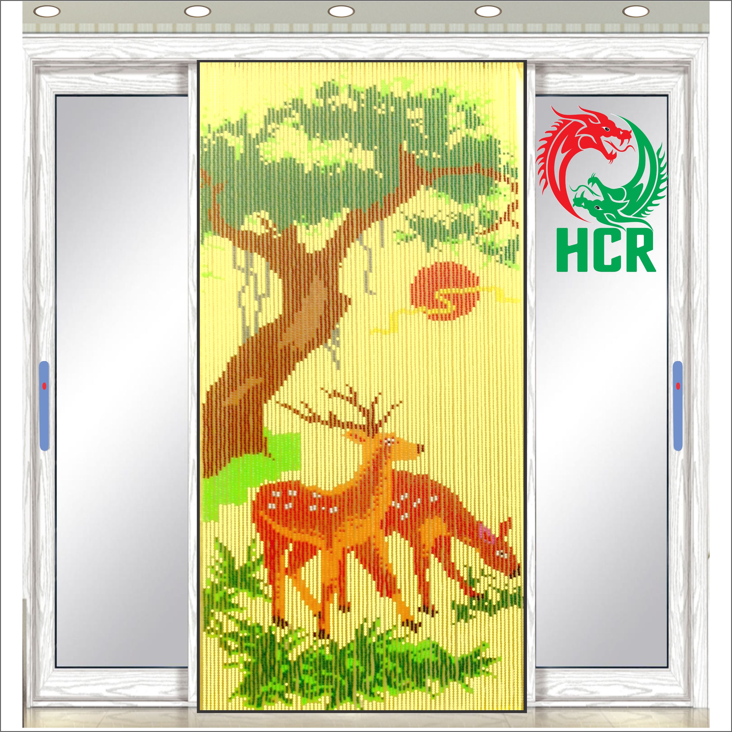 Màn hạt nhựa - Công ty Hai Con Rồng - Code 837 Nai Tùng